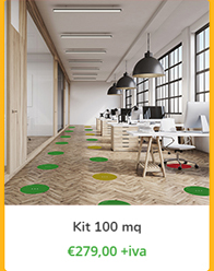 safety pois kit 100 mq