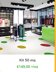 safety pois kit 50 mq